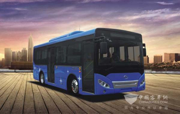 獲獎車型:五洲龍F(tuán)DG6851EVG純電動客車