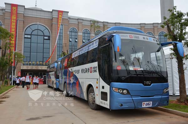 中車時(shí)代電動(dòng)男籃亞錦賽服務(wù)用車