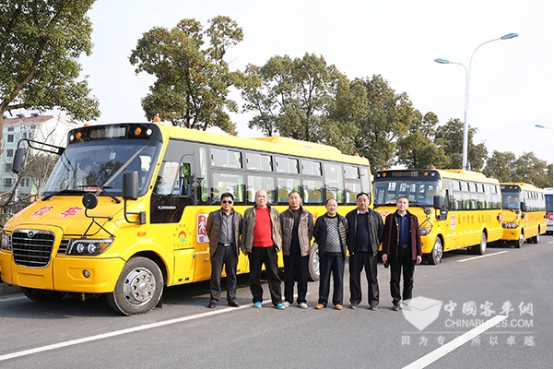 泰安交運集團寧陽分公司對海格校車十分滿意