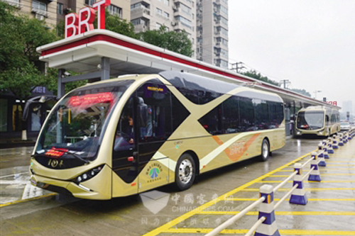 浙江：溫州快速公交BRT1號線運營100天總客流近1000萬人次