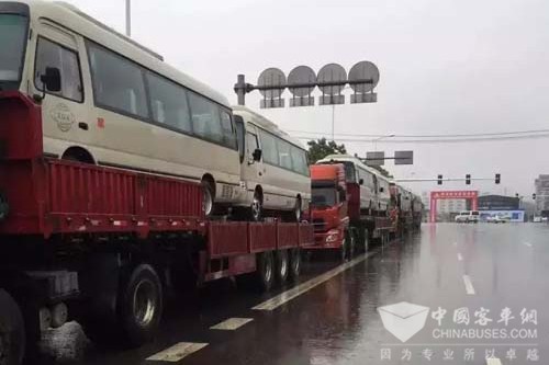 16輛上饒客車純電動(dòng)交付長沙