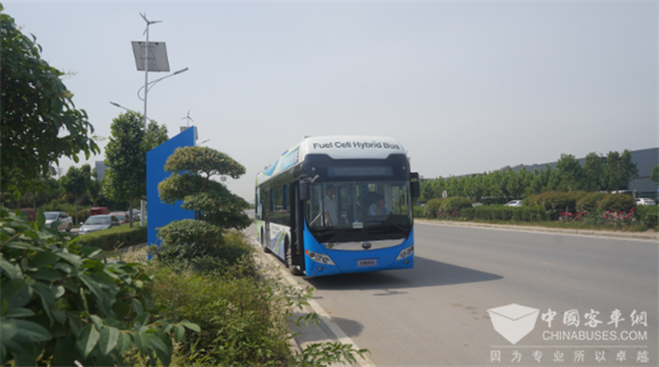 助力打造綠色冬奧，25輛宇通燃料電池客車將交付張家口