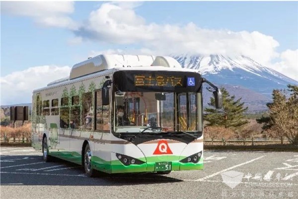 比亞迪大巴再入日本 “圣岳”富士山迎來(lái)首批純電動(dòng)客車(chē)