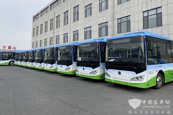 申龍客車 純電動 公交車 梅河口市