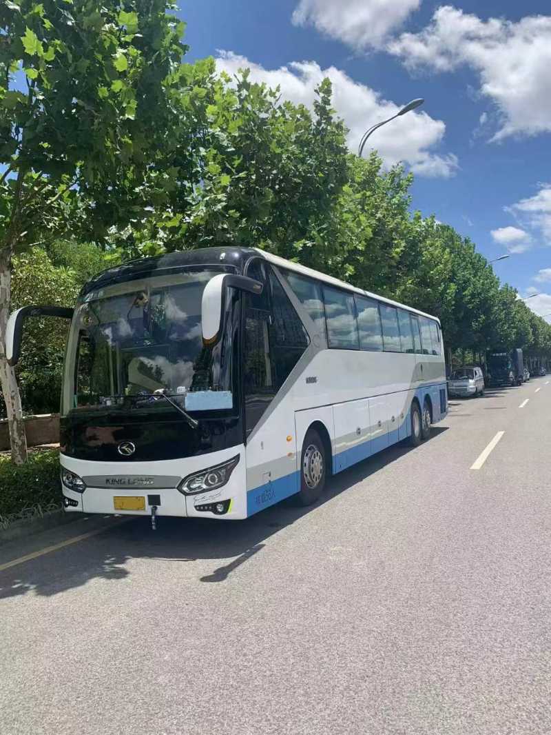 雙檔齊全國五56座后吊輪有暖氣大金龍6135一手旅游車 