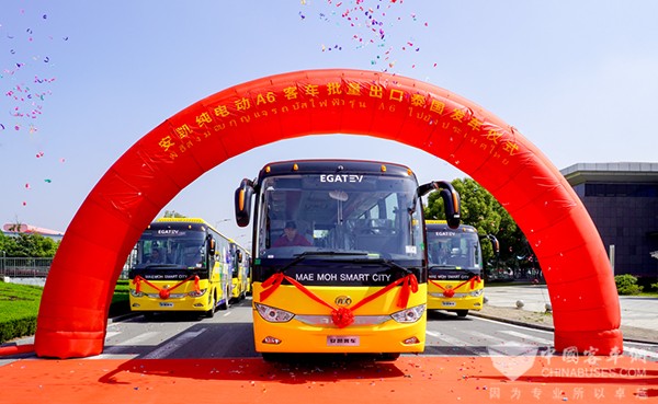 安凱客車 純電動(dòng) A6 出口泰國