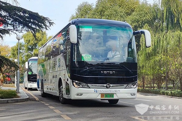 福田歐輝客車 一帶一路 國際合作 高峰論壇 護(hù)航盛會