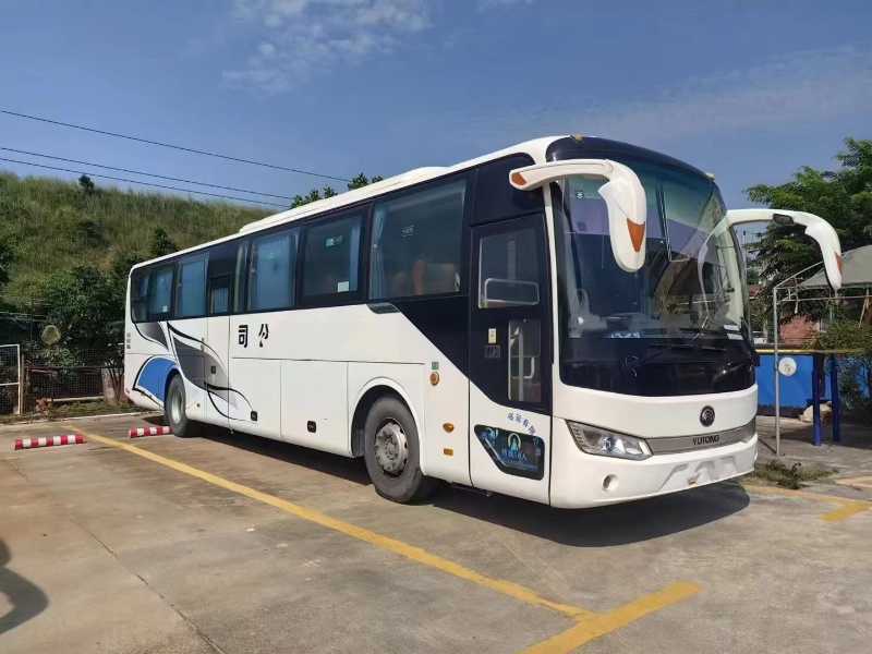 粵牌國五50座宇通6125一手旅游車 