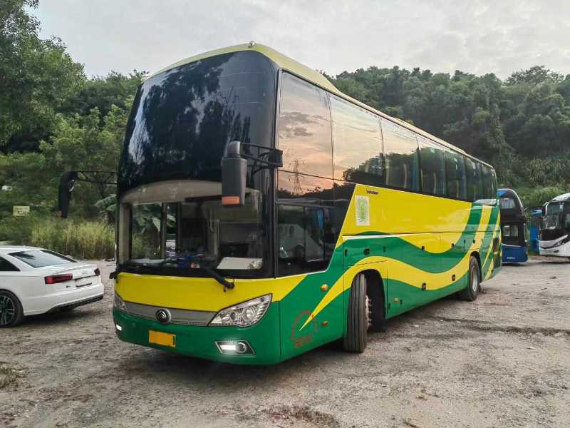 粵牌國五54座大型高一級宇通6118旅游車