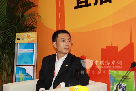 宇通客車副總經(jīng)理王文兵接受客車網(wǎng)專訪