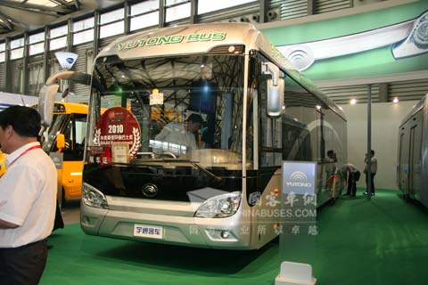 宇通ZK6125EGAA獲得2010年度最佳環(huán)保巴士獎