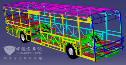 “鳥(niǎo)籠”式車身骨架