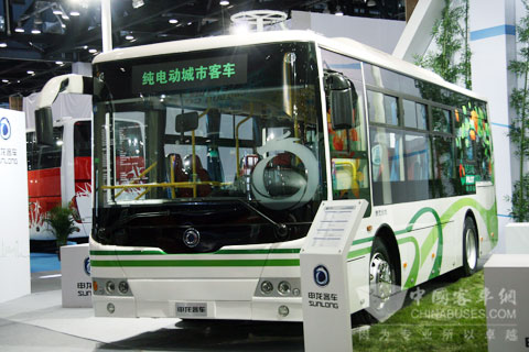 SLK6855USBEV純電動(dòng)城市公交車