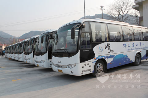 嶗山風景區(qū)區(qū)間海格觀光車