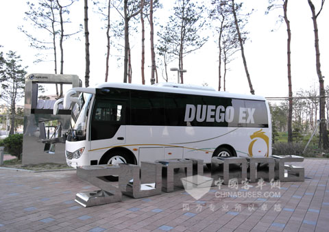申龍DUEGO EX巴士交付韓國(guó)