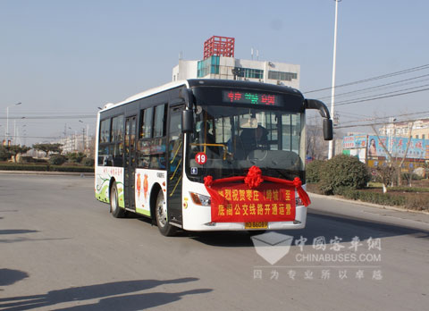 開始在棗莊市嶧城區(qū)執(zhí)行任務(wù)的中通燃?xì)饪蛙? width=