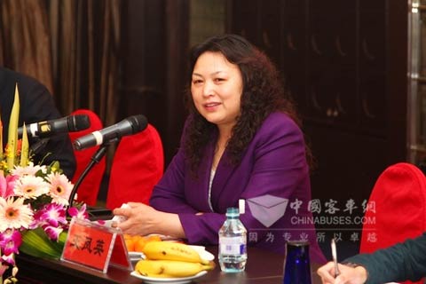 全國(guó)人大代表、長(zhǎng)城汽車股份有限公司總裁王鳳英