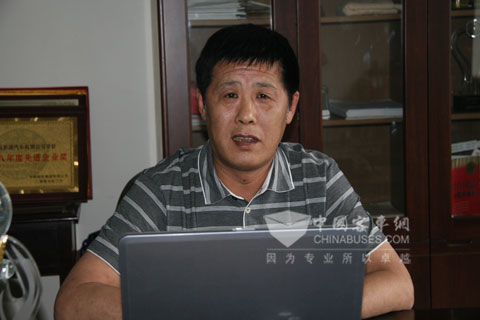 北京天馬旅游汽車公司總經(jīng)理王世平