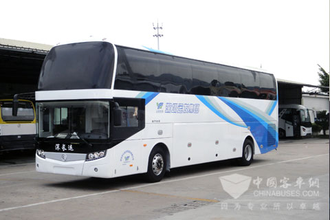 深圳運(yùn)發(fā)集團(tuán)購買的金旅XML6128車型