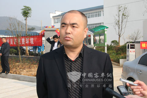 采訪湖北襄陽運鑫事業(yè)有限公司總經理王武