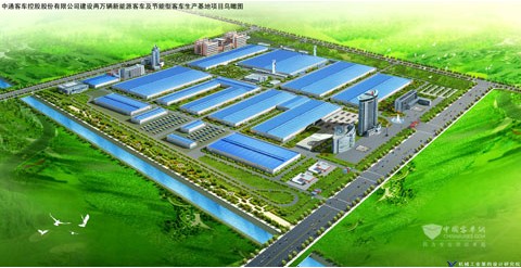 中通新能源與節(jié)能型客車基地項目規(guī)劃圖