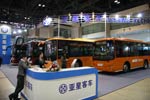 北京車(chē)展上的亞星展臺(tái)