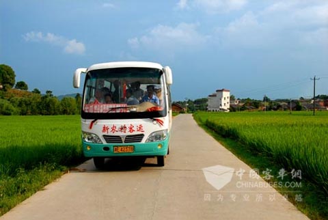 新農(nóng)村客運(yùn)的車輛