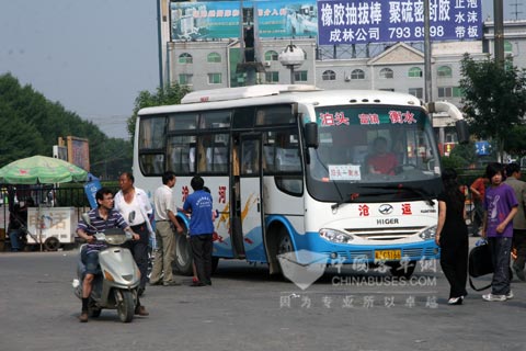 海格農(nóng)村客運(yùn)車輛