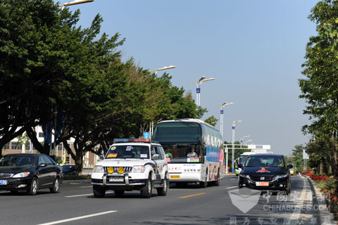 服務廣州亞運 青年客車盡顯王者風范