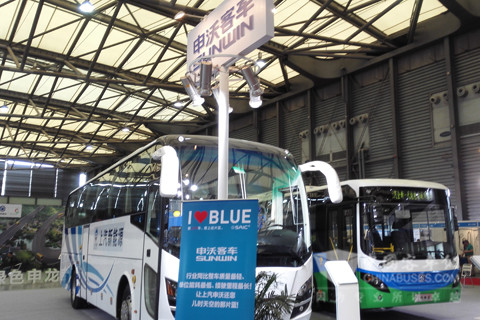 上汽申沃全新一代純電動(dòng)城市客車