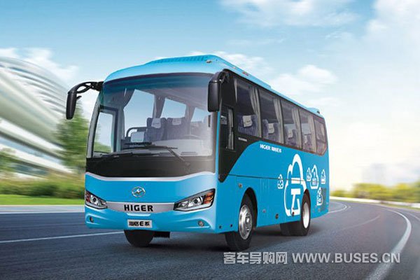 海格KLQ6902KAHEVE50E客車（柴油/電混動國五24-41座）