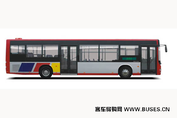 黃海DD6129S16公交車（柴油國四24-40座）