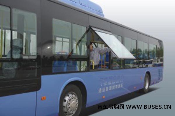 黃海DD6129CHEV5N公交車（天然氣/電混動國五24-37座）