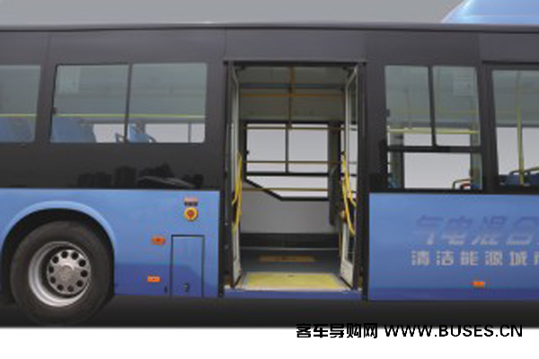 黃海DD6129CHEV5N公交車（天然氣/電混動國五24-37座）