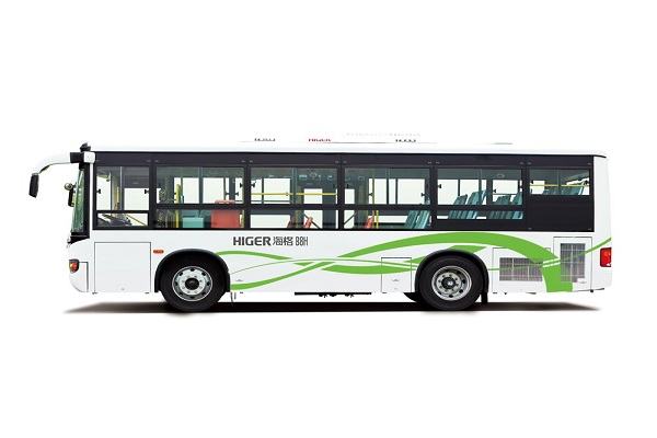 海格KLQ6825GAHEVE5E公交車（柴油/電混動國五10-26座）