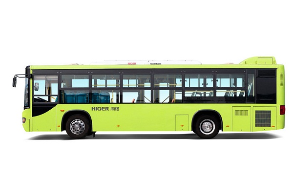 海格KLQ6109GAHEVE5EB公交車（柴油/電混動國五24-39座）