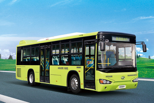 海格KLQ6109GAHEVC5D公交車（天然氣/電混動國五24-39座）