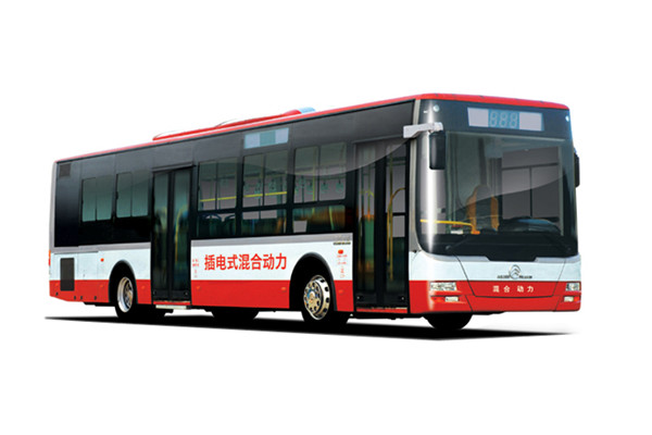 金旅XML6115JHEV65CN公交車（天然氣/電混動(dòng)國五20-36座）