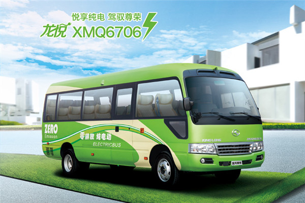 金龍XMQ6706BYBEVL1客車（純電動(dòng)10-23座）