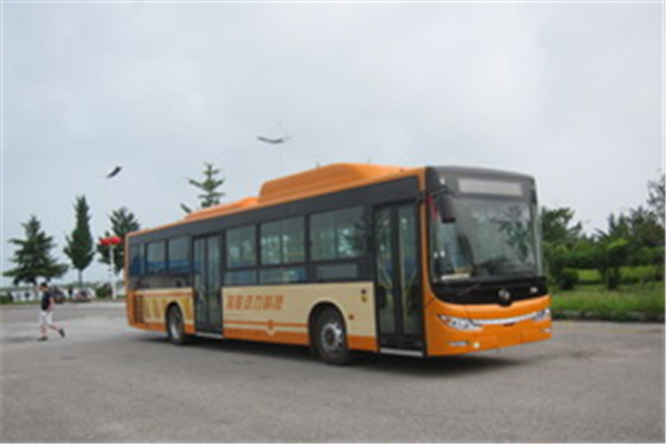 黃海DD6129CHEV3公交車(chē)（柴油/電混動(dòng)國(guó)四24-38座）