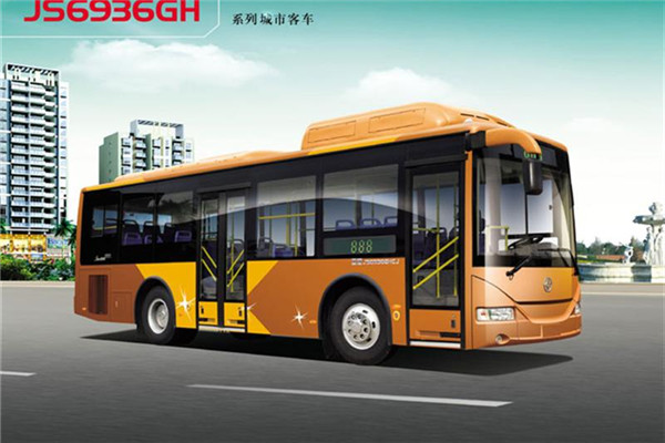 亞星JS6936GHP公交車（柴油國五17-33座）