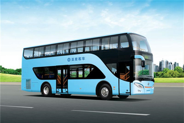 亞星JS6111SHEVC插電式公交車（天然氣/電混動(dòng)國五10-72座）