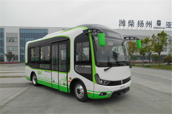 亞星JS6660GHBEV公交車（純電動(dòng)10-27座）