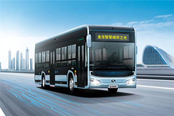 金龍XMQ6105AGBEVL低地板公交車（純電動(dòng)19-33座）