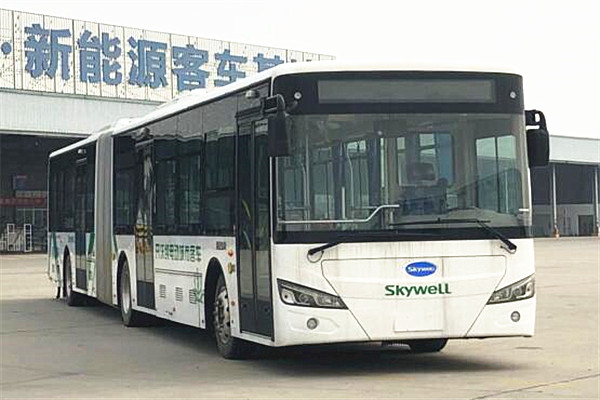 南京金龍NJL6180EV鉸接低入口公交車（純電動32-52座）