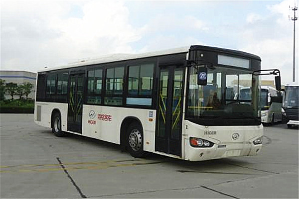 海格KLQ6119GAHEVE5D公交車（柴油/電混動(dòng)國五24-46座）