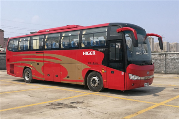 海格KLQ6112HAHEVE51A插電式公交車（柴油/電混動國五24-53座）