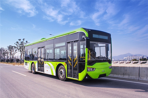 浙江中車CSR6100GCHEV1公交車（柴油/電混動國五25-38座）