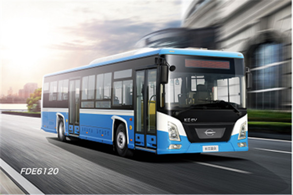 五龍F(tuán)DE6100PBABEV06公交車（純電動(dòng)16-37座）