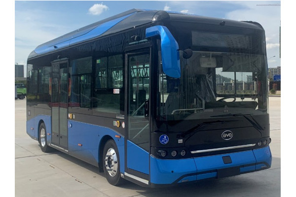 比亞迪BYD6871B2EV1低入口公交車（純電動14-29座）